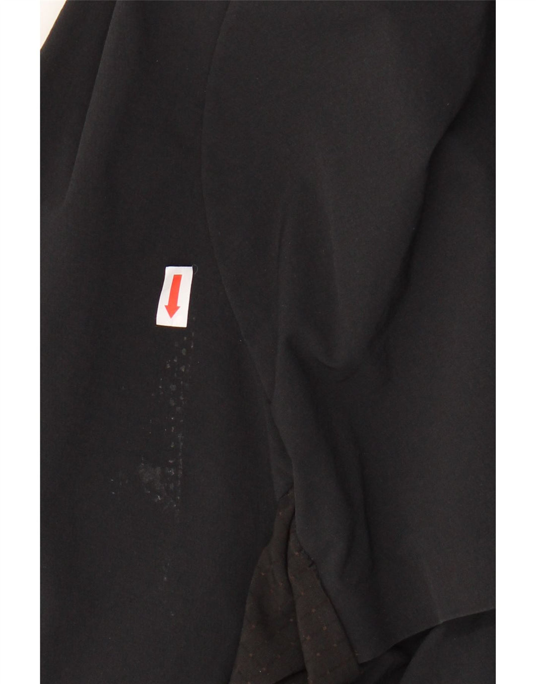 EMPORIO ARMANI Womens Oversized Windbreaker Jacket UK 10 Small Black Vintage Emporio Armani and Second-Hand Emporio Armani from Messina Hembry 