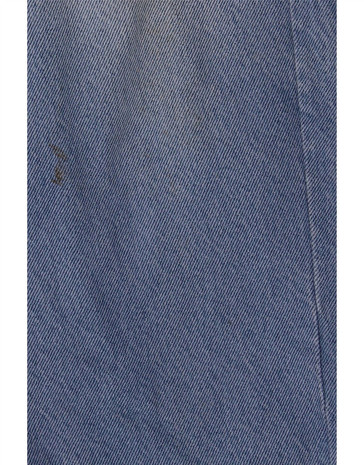 LEE Mens Chicago Straight Jeans W33 L34 Blue Cotton