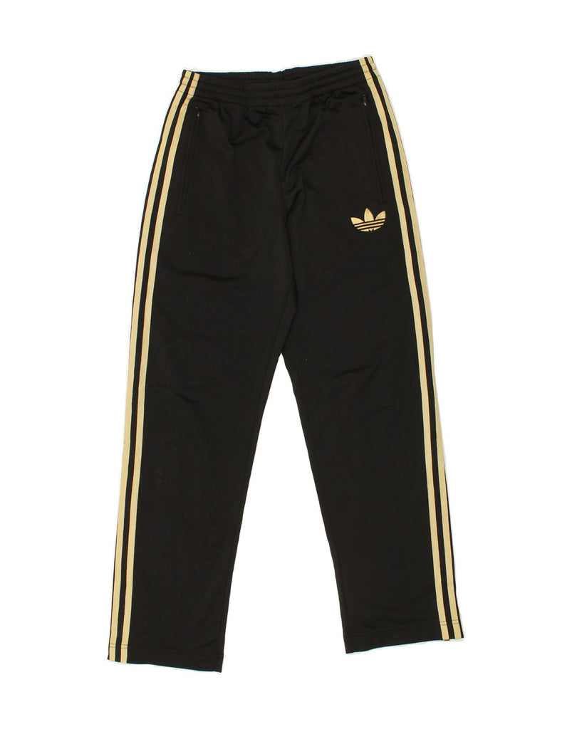 ADIDAS Mens Tracksuit Trousers XS Black Polyester Vintage Adidas and Second-Hand Adidas from Messina Hembry 