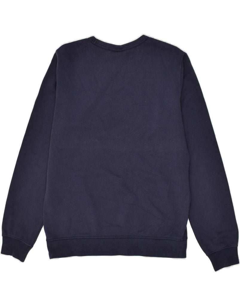 CHAMPION Boys Graphic Sweatshirt Jumper 13-14 Years XL Navy Blue | Vintage Champion | Thrift | Second-Hand Champion | Used Clothing | Messina Hembry 