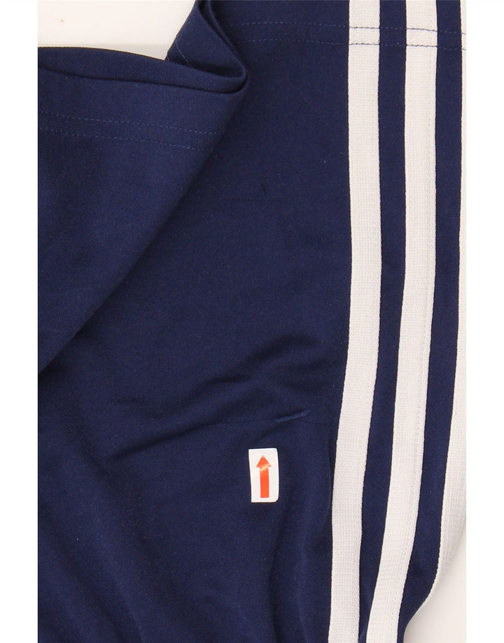 ADIDAS Boys Sport Shorts 9-10 Years  Navy Blue Polyester