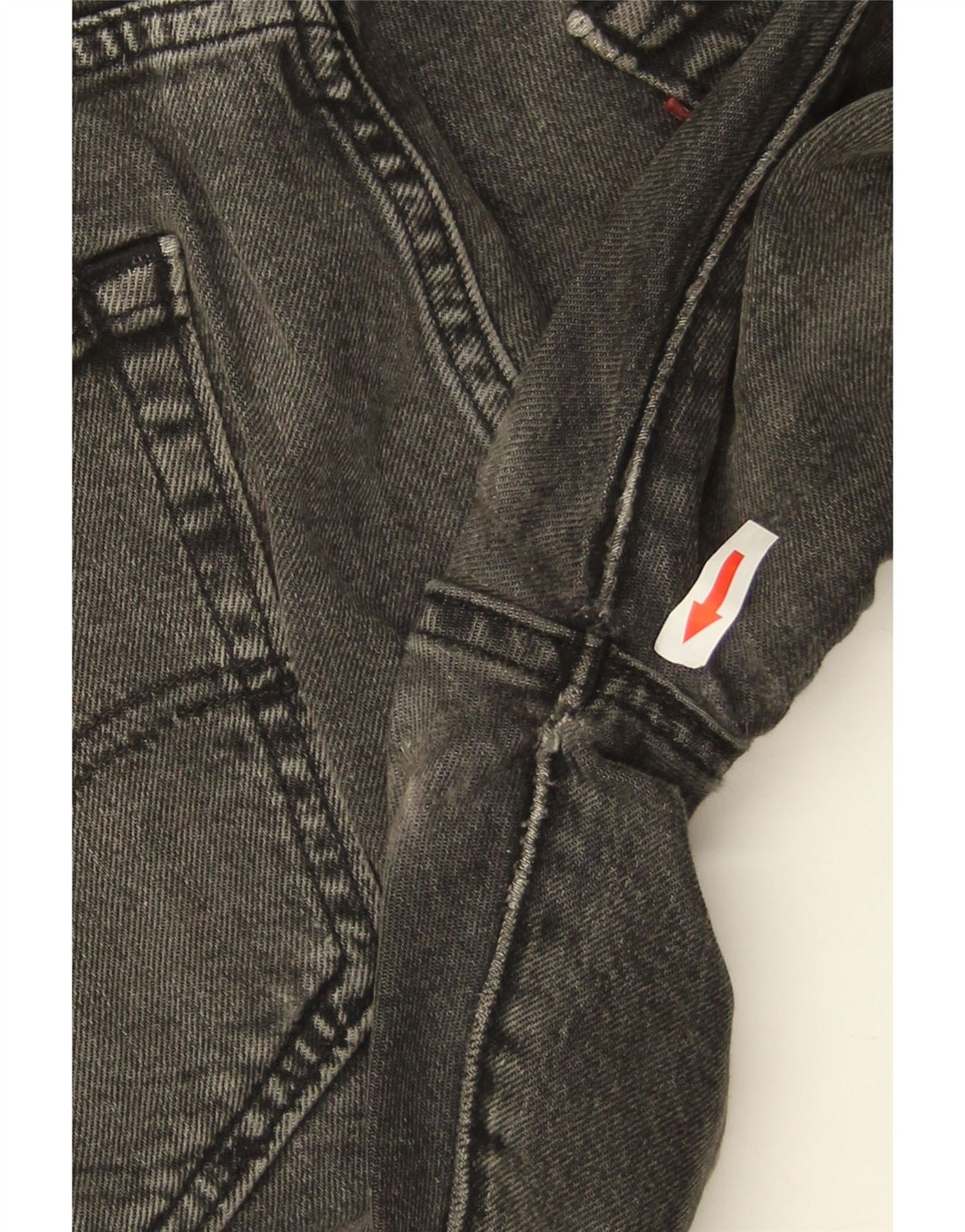 Levi's Mens 502 Tapered Jeans W32 L30 Grey Cotton