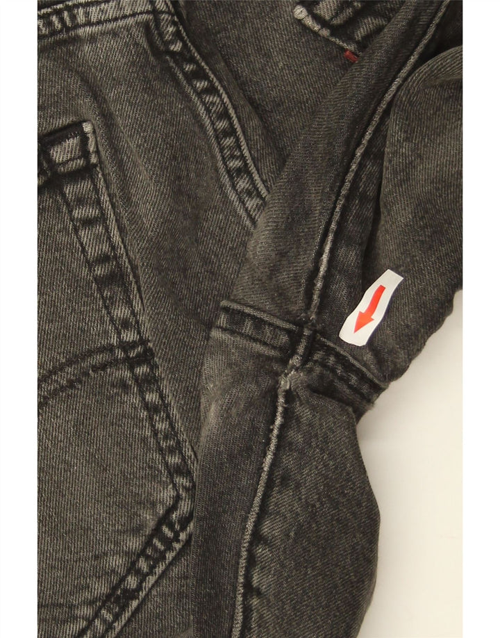 Levi's Mens 502 Tapered Jeans W32 L30 Grey Cotton