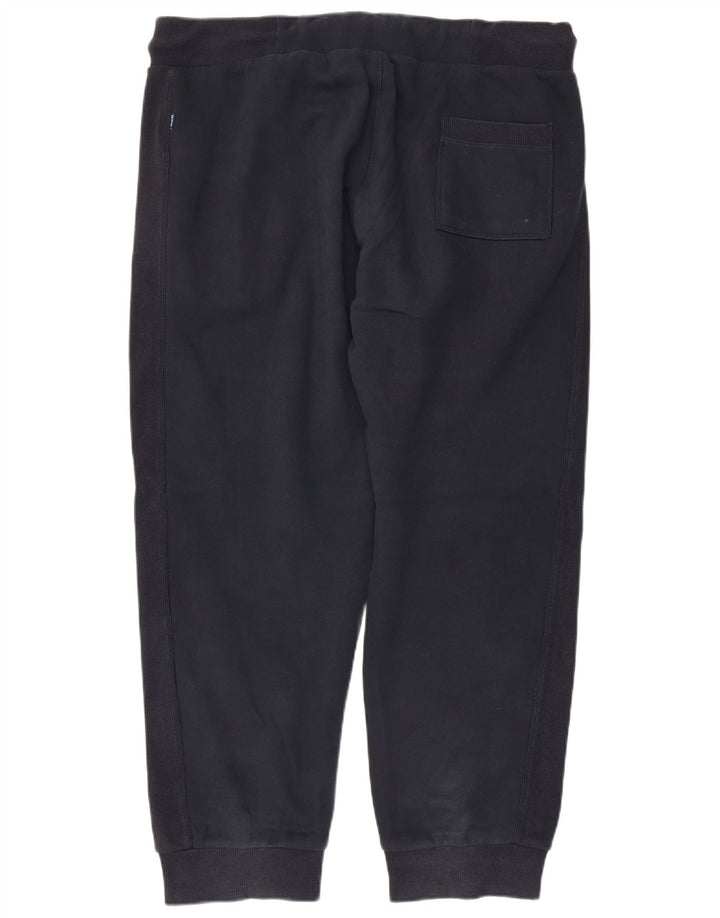 Superdry Mens Tracksuit Trousers Joggers 2XL Navy Blue Cotton