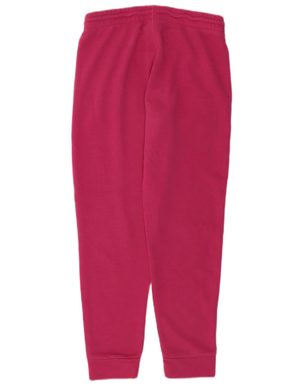 Reebok Womens Tracksuit Trousers Joggers UK 8/10 Small Pink Cotton
