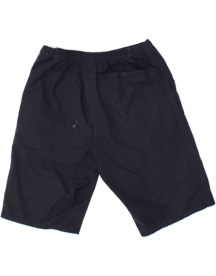 ADIDAS Mens Chino Shorts W30 Medium  Navy Blue Polyester Vintage Adidas and Second-Hand Adidas from Messina Hembry 