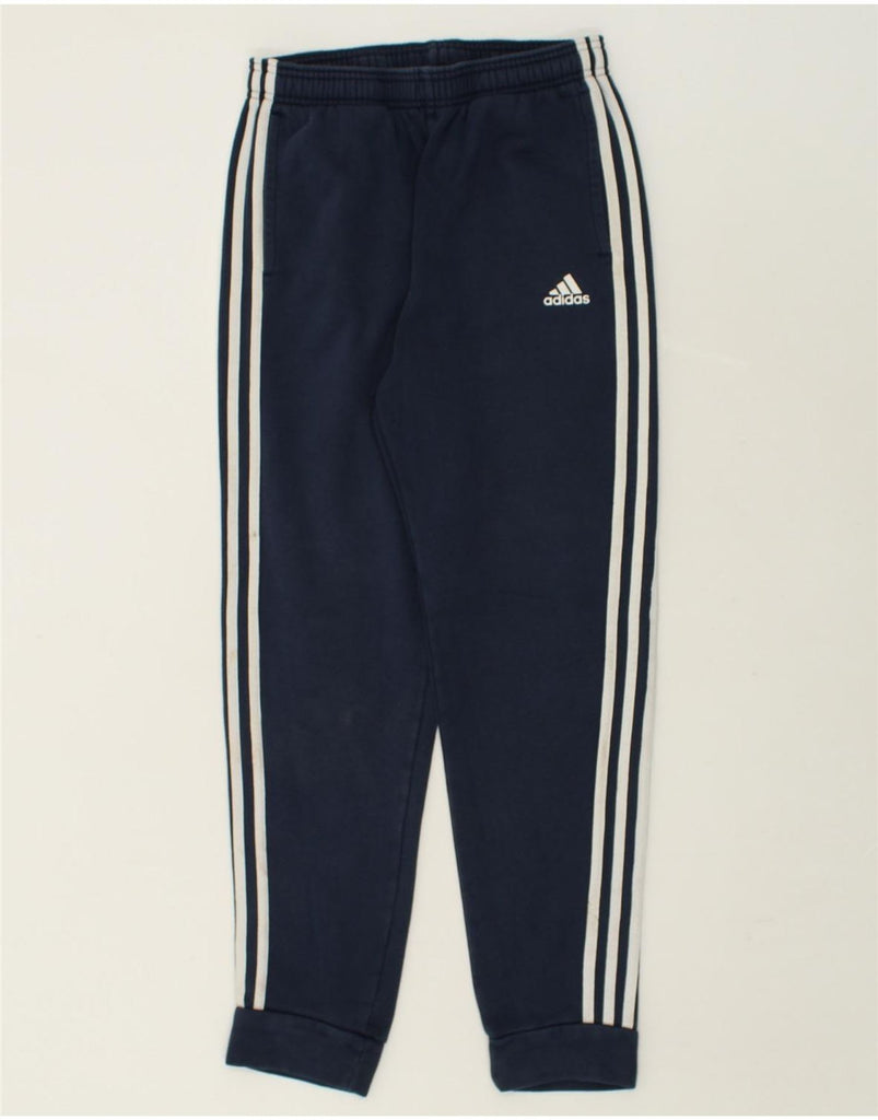 ADIDAS Boys Tracksuit Trousers Joggers 13-14 Years Navy Blue | Vintage Adidas | Thrift | Second-Hand Adidas | Used Clothing | Messina Hembry 