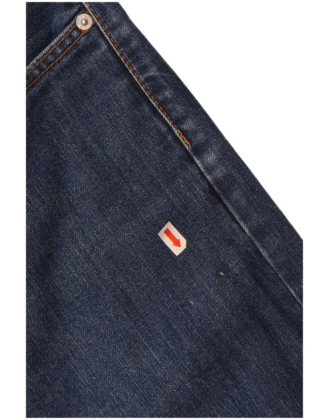 LEVI'S Mens 514 Straight Jeans W36 L29 Blue Cotton