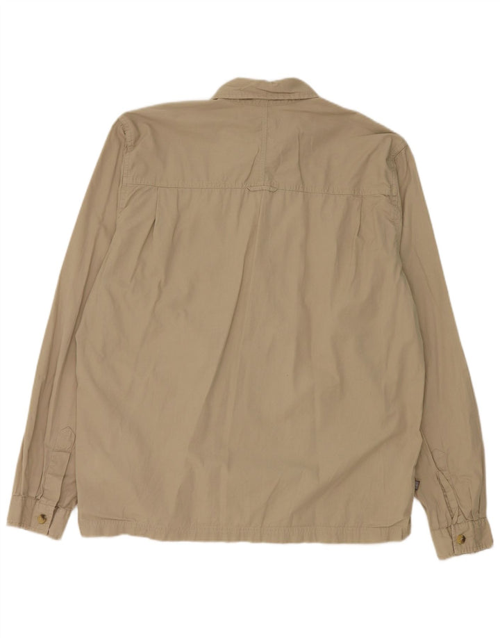 Mountain Warehouse Mens Shirt XL Beige Cotton