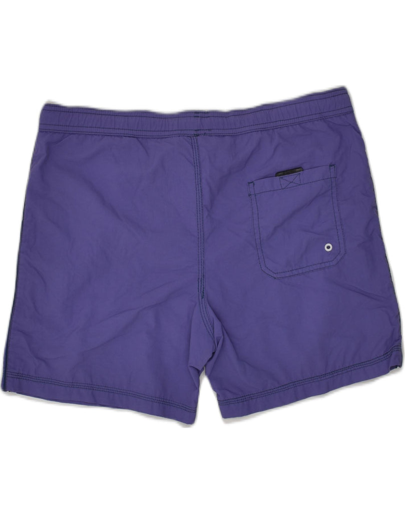 LOTTO Mens Sport Shorts Large Purple Polyester | Vintage Lotto | Thrift | Second-Hand Lotto | Used Clothing | Messina Hembry 