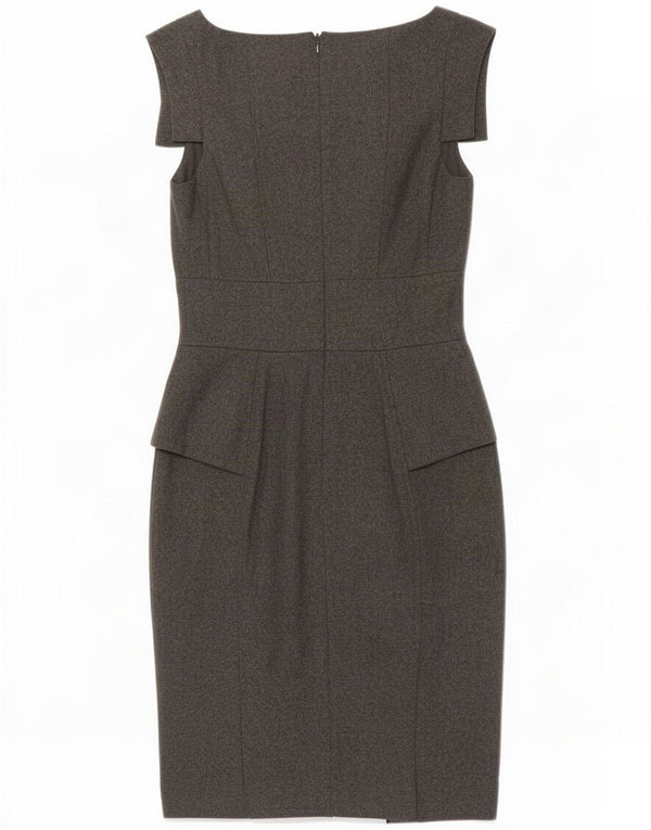 French Connection Womens Sheath Dress UK 8 Small Grey Viscose