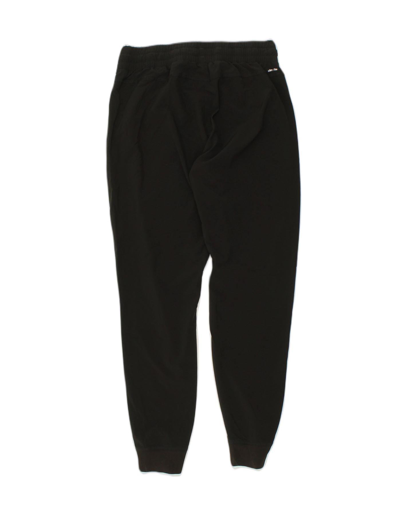 ADIDAS Womens Capri Tracksuit Trousers UK 8/10 Small Black Sports