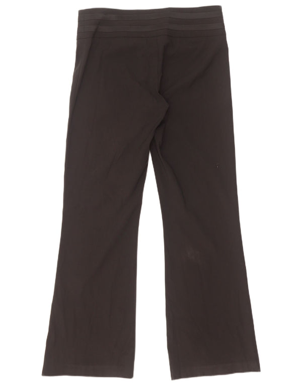 Oasis Womens Low Waist Bootcut Suit Trousers UK 10 Small W32 L31 Black