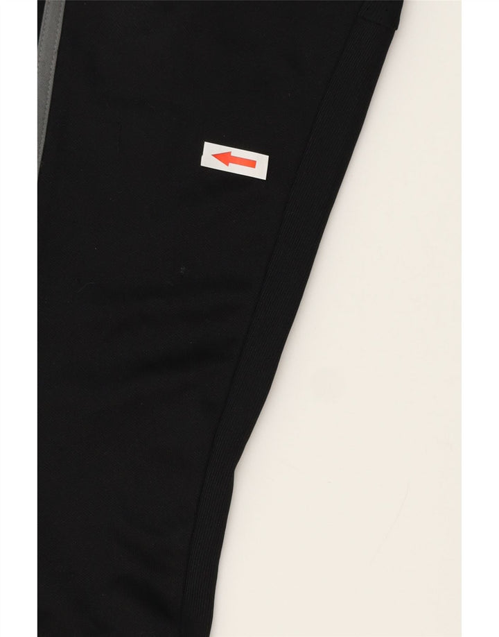 ADIDAS Boys Climacool Tracksuit Trousers 9-10 Years Black Polyester