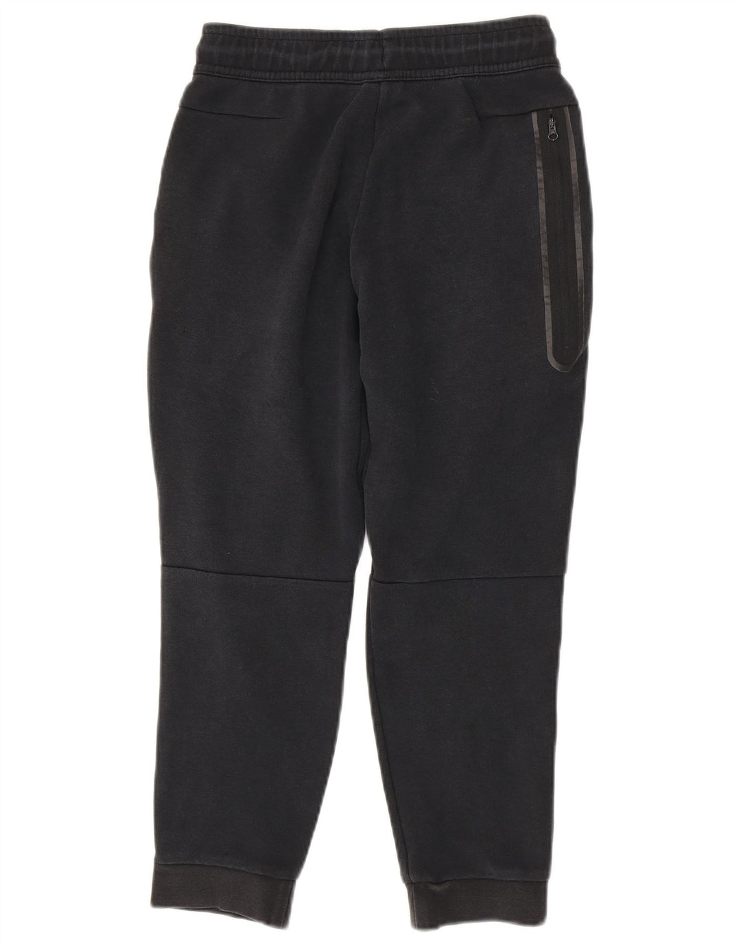 NIKE Boys Tracksuit Trousers Joggers 12-13 Years Large Black Cotton