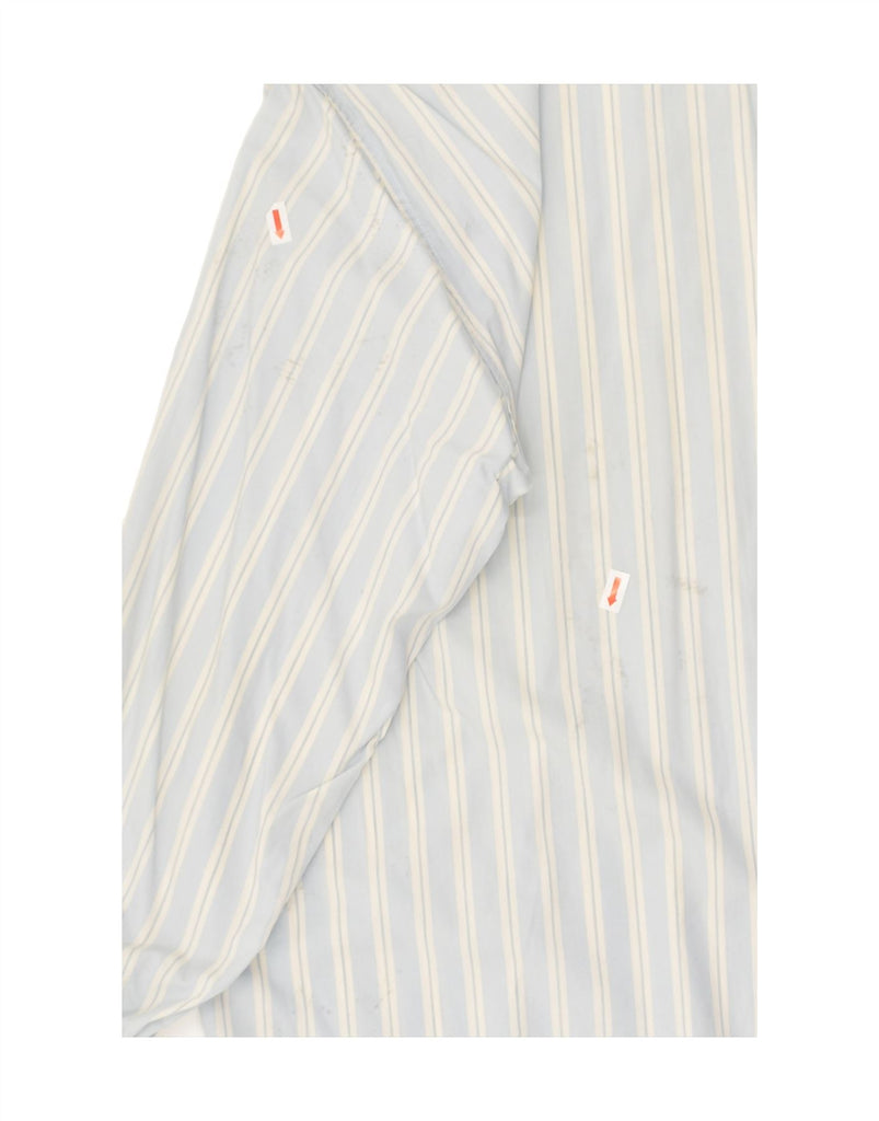 MASSIMO DUTTI Mens Shirt Large Blue Striped Cotton | Vintage Massimo Dutti | Thrift | Second-Hand Massimo Dutti | Used Clothing | Messina Hembry 
