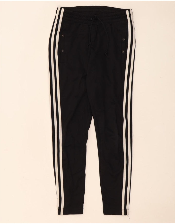 Adidas Womens Tracksuit Trousers UK 6 XS  Black Polyester