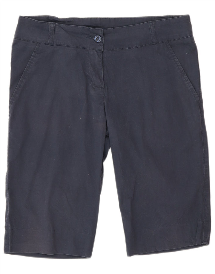 Fila Womens Chino Shorts IT 42 Medium W30  Navy Blue Cotton