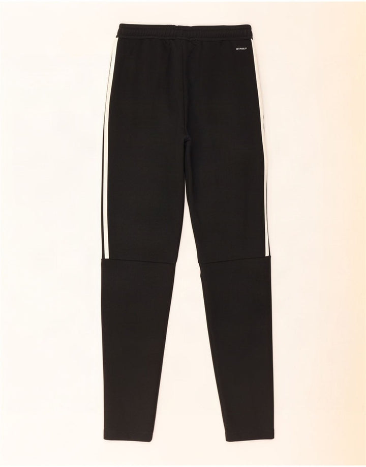 Adidas Mens Climalite Tracksuit Trousers Small Black Polyester