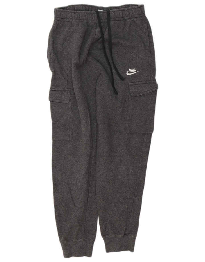 Nike Mens Cargo Tracksuit Trousers Joggers Small Grey Cotton
