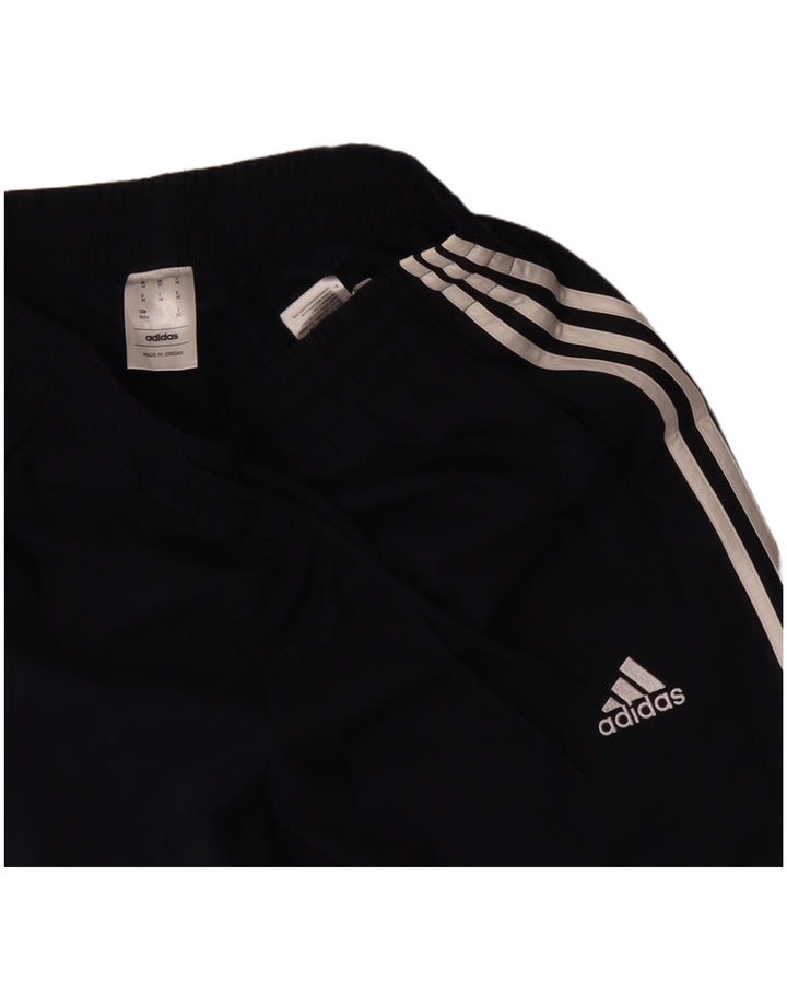 Adidas Mens Sport Shorts Medium  Navy Blue Polyester