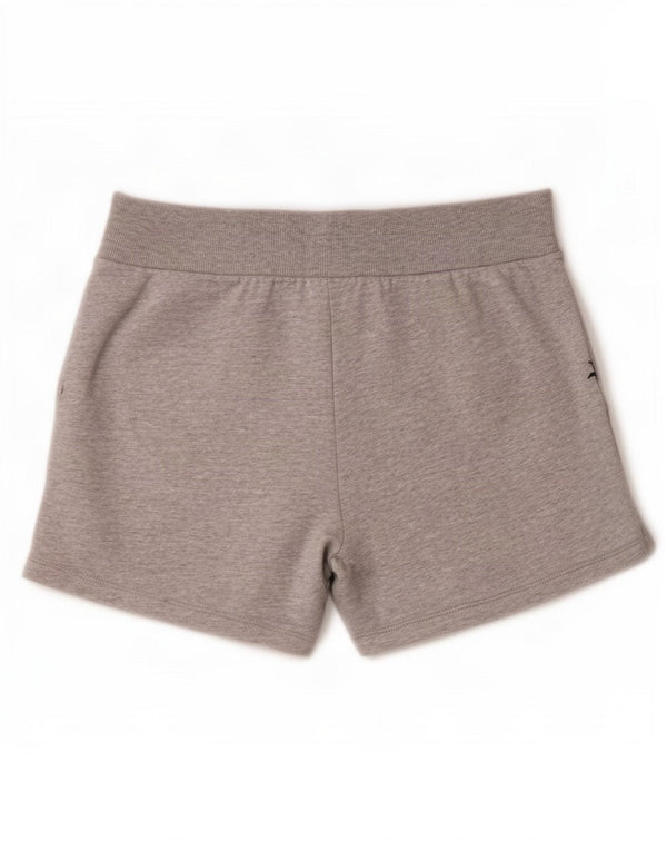 Puma Womens Regular Sport Shorts Medium Grey Flecked Cotton