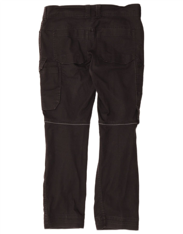 Helly Hansen Mens Straight Cargo Trousers W32 L28 Black Cotton
