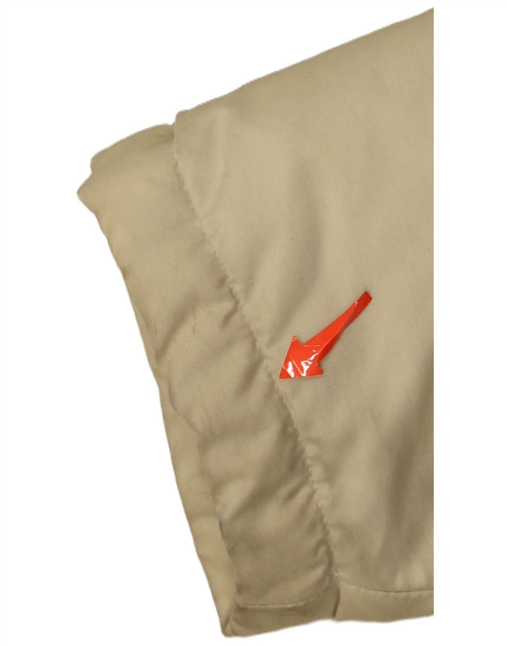 Sergio Tacchini Womens Padded Jacket UK 18 XL Beige Polyester