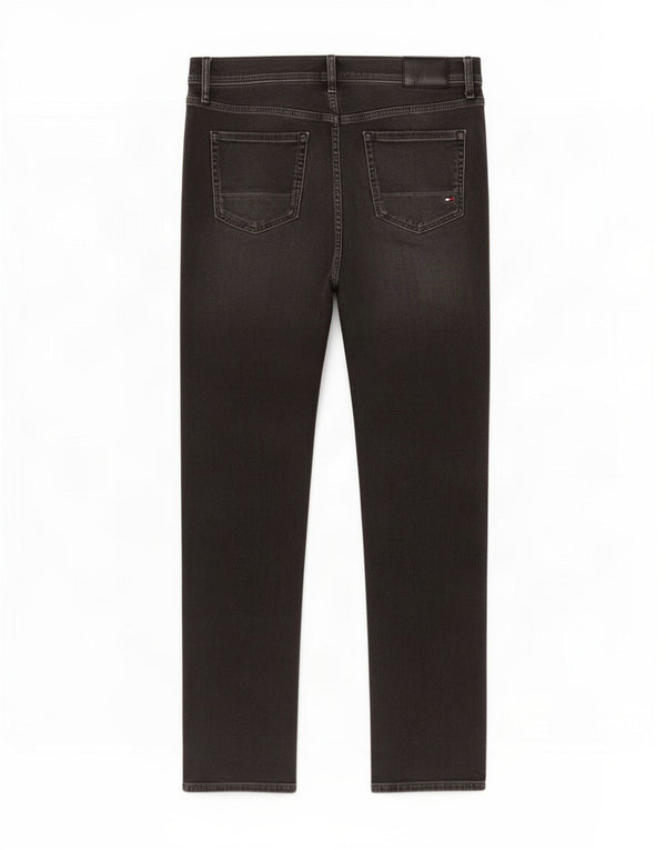 Tommy Hilfiger Mens Slim Jeans W34 L34 Grey Cotton