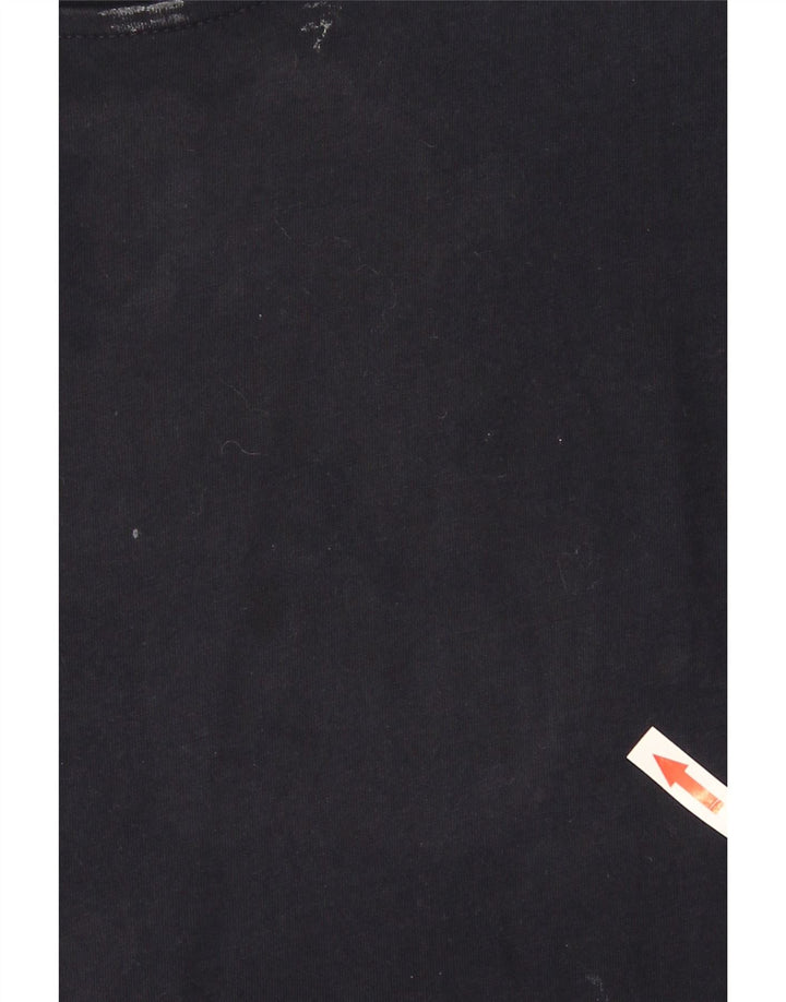 Marks & Spencer Womens Regular Maxi Dress UK 14 Medium Navy Blue Cotton