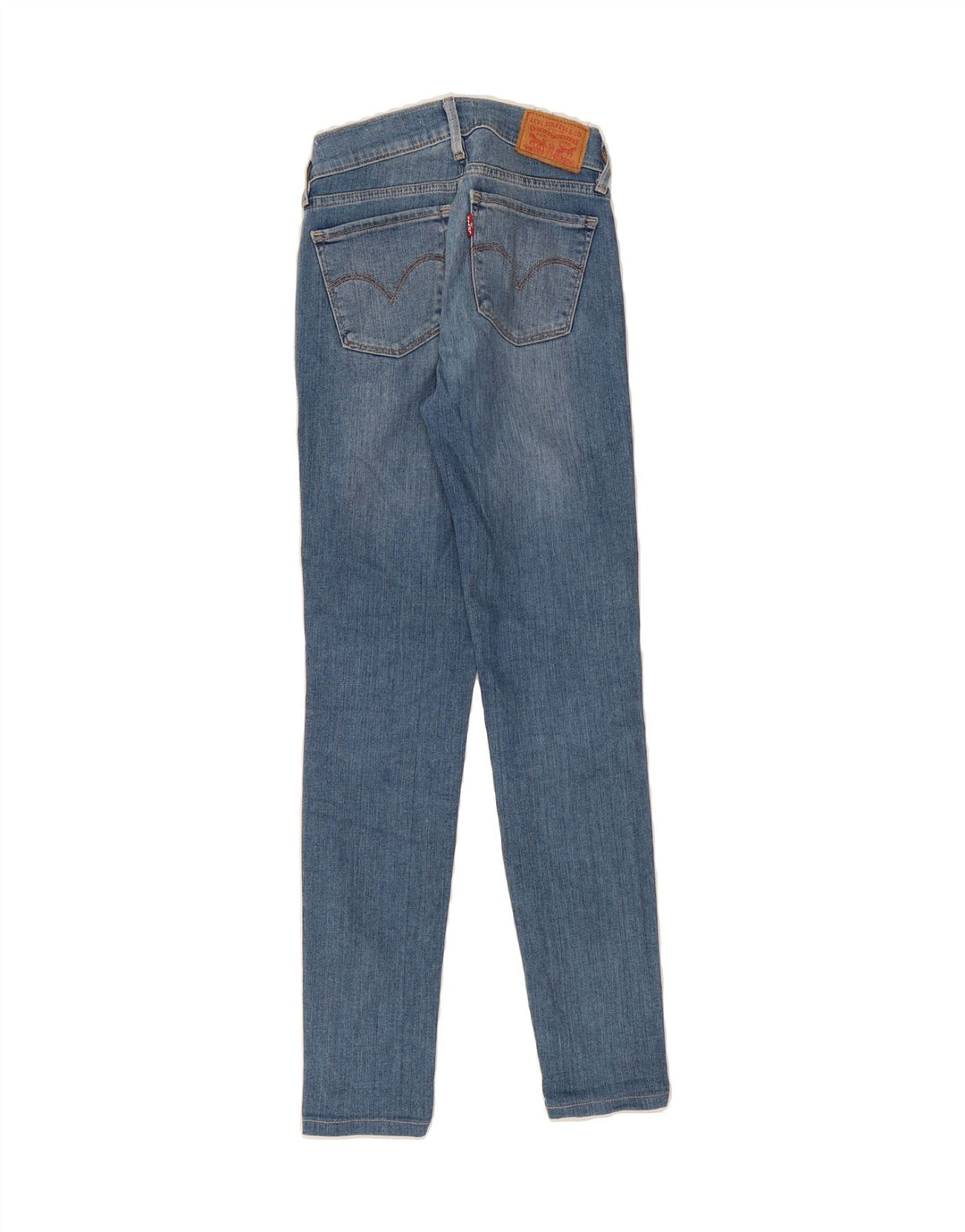 LEVI'S Womens Super Skinny Jeans W24 L28  Blue Cotton Vintage Levi's and Second-Hand Levi's from Messina Hembry 