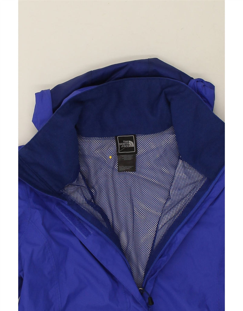 THE NORTH FACE Womens Hooded Rain Jacket UK 10 Small Blue Nylon | Vintage The North Face | Thrift | Second-Hand The North Face | Used Clothing | Messina Hembry 