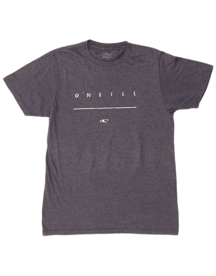 O'Neill Mens Modern Fit Graphic T-Shirt Top Small Grey Cotton