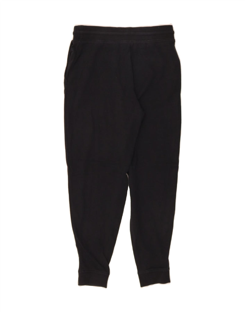 MARKS & SPENCER Womens Tracksuit Trousers Joggers UK 10 Small  Black Vintage Marks & Spencer and Second-Hand Marks & Spencer from Messina Hembry 