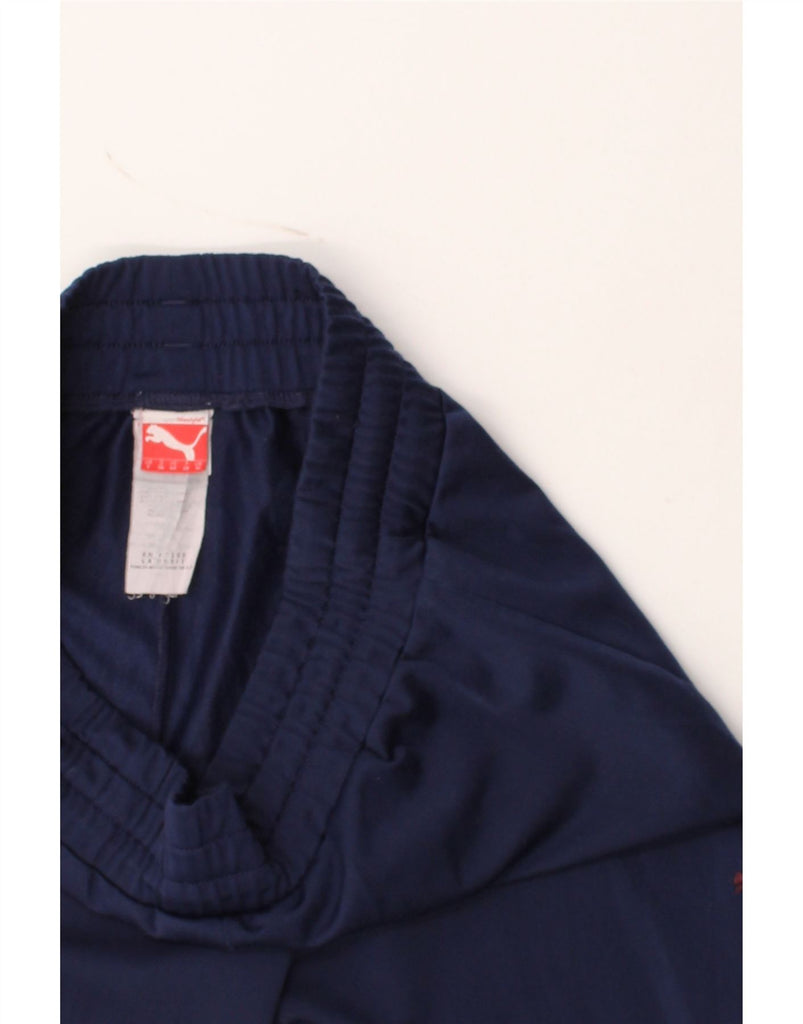 PUMA Womens Tracksuit Trousers Joggers UK 10 Small  Navy Blue Polyester Vintage Puma and Second-Hand Puma from Messina Hembry 
