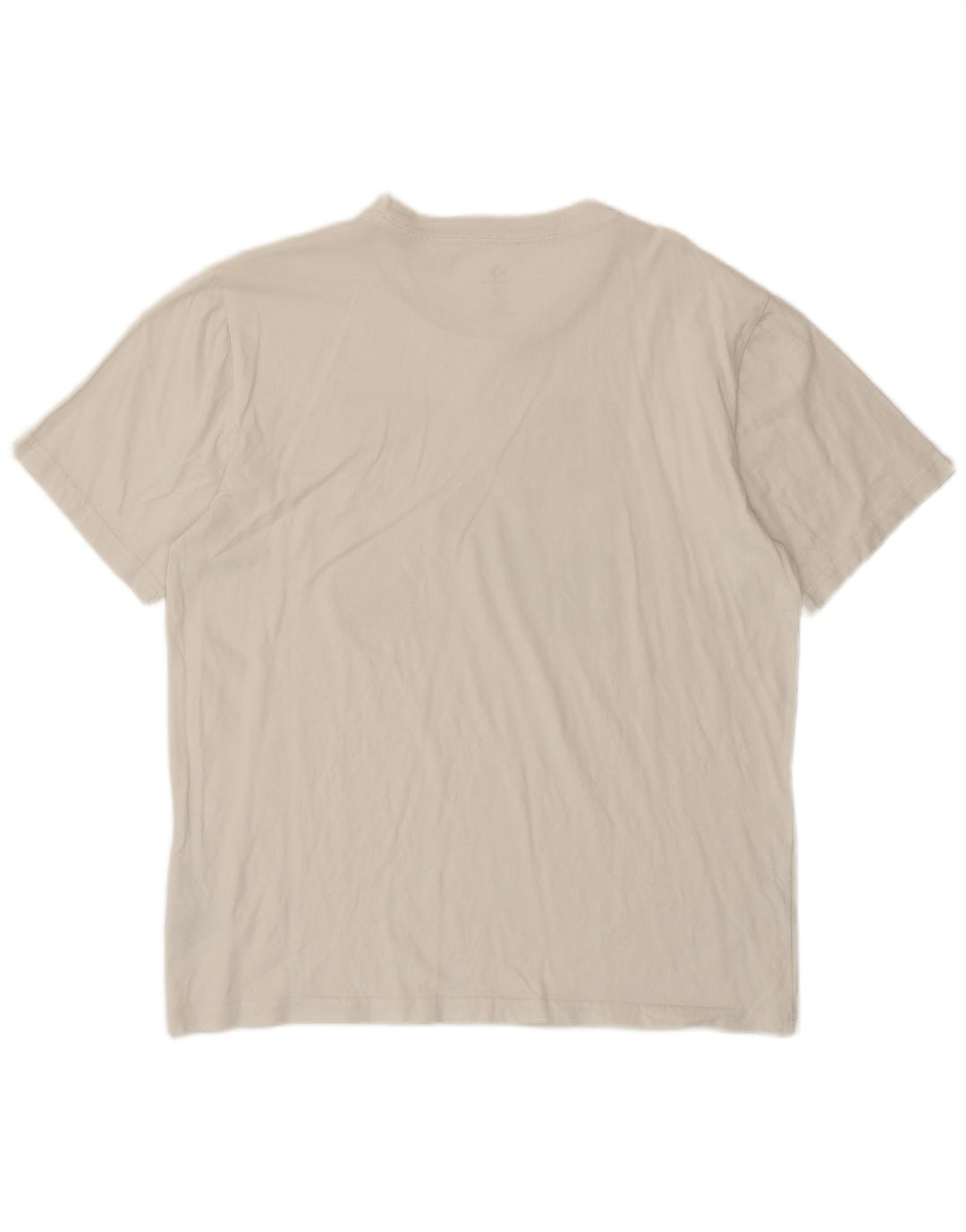 Converse Mens Graphic T-Shirt Top Medium White Cotton