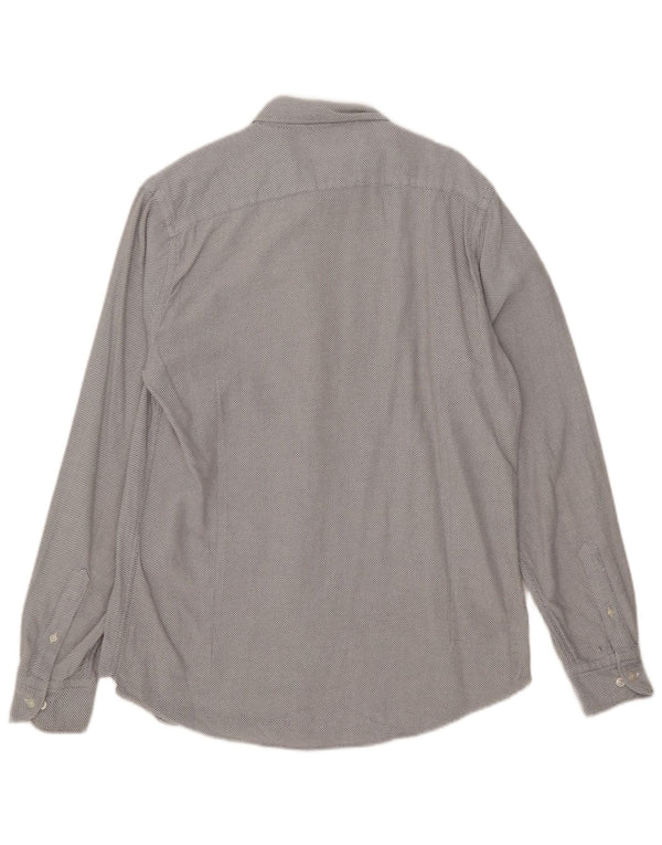 Massimo Dutti Mens Shirt Medium Grey