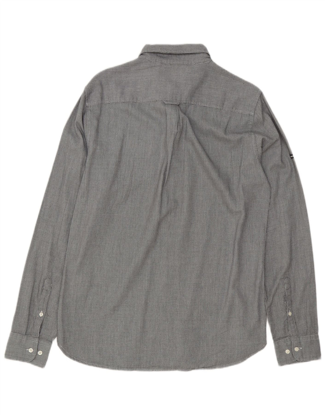Superdry Mens Shirt Medium Grey Cotton