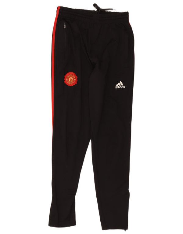 Adidas Womens Manchester United Tracksuit Trousers UK 12 Medium Black
