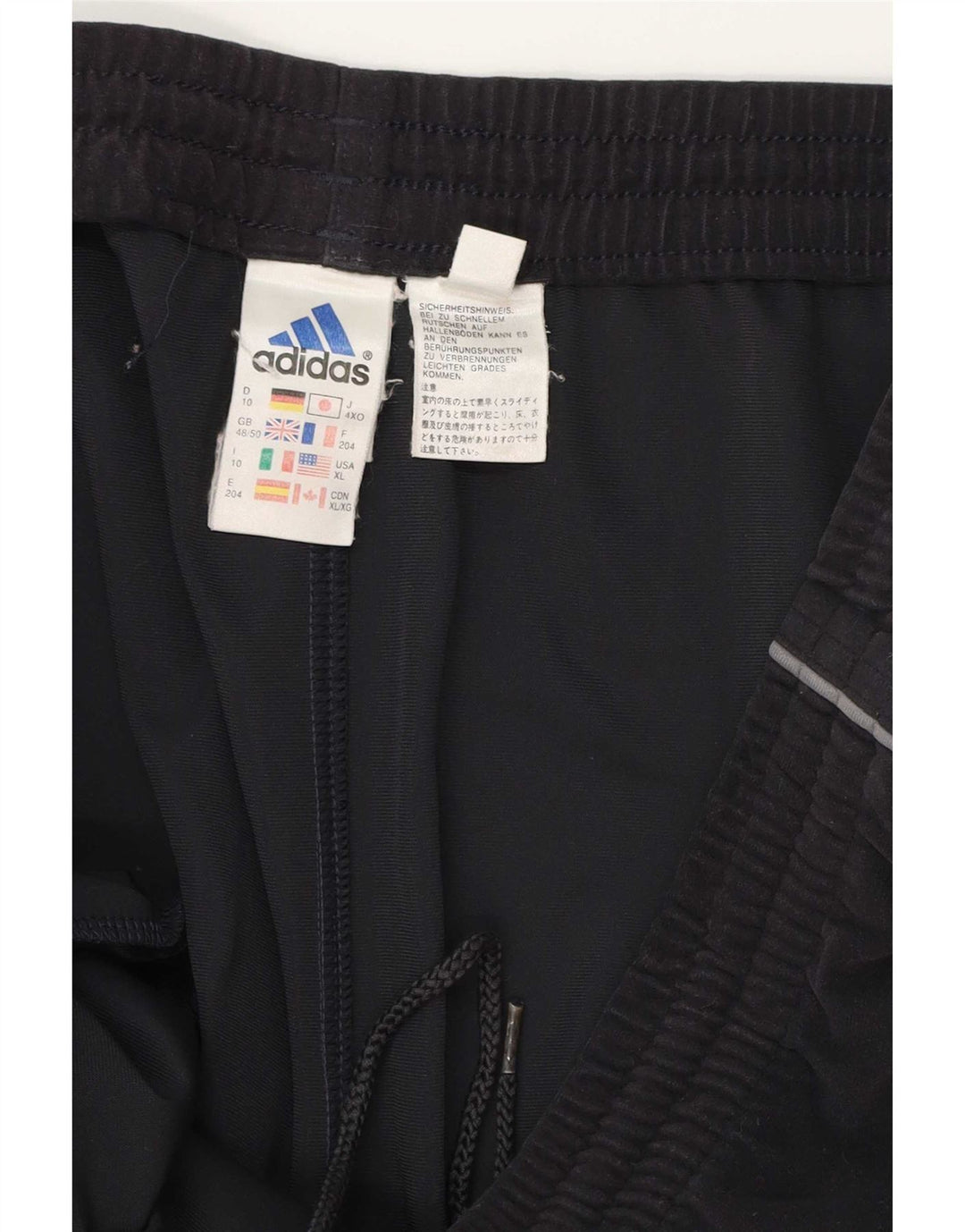 Adidas Mens Tracksuit Trousers UK 48/50 XL  Grey Polyester