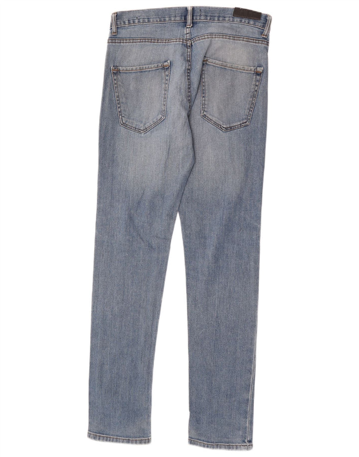 Zara Mens Slim Jeans EU 42 Large W32 L34 Blue
