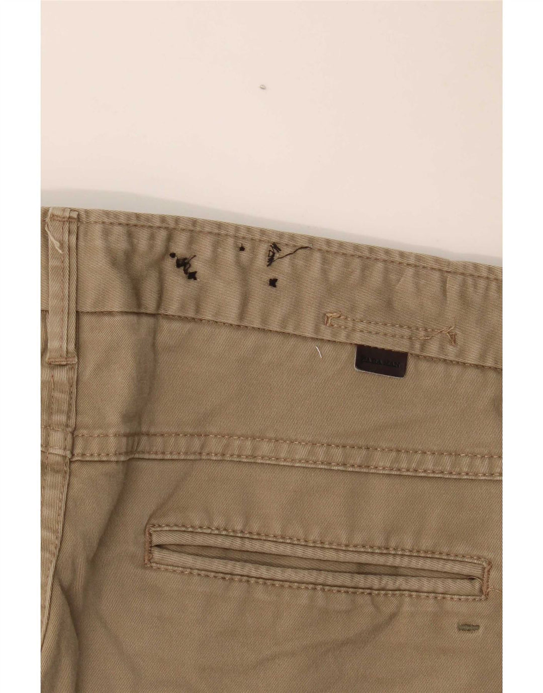 Zara Mens Slim Chino Trousers EU 40 Medium W31 L31 Khaki