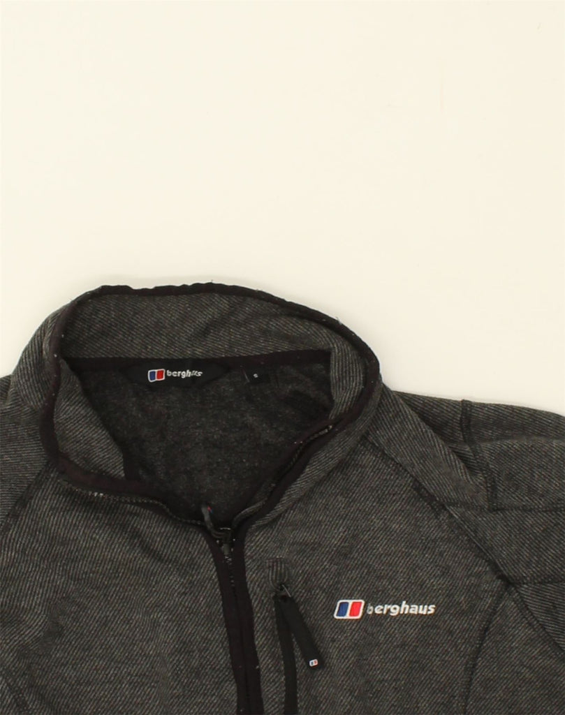 BERGHAUS Mens Tracksuit Top Jacket Small Grey Polyester | Vintage Berghaus | Thrift | Second-Hand Berghaus | Used Clothing | Messina Hembry 