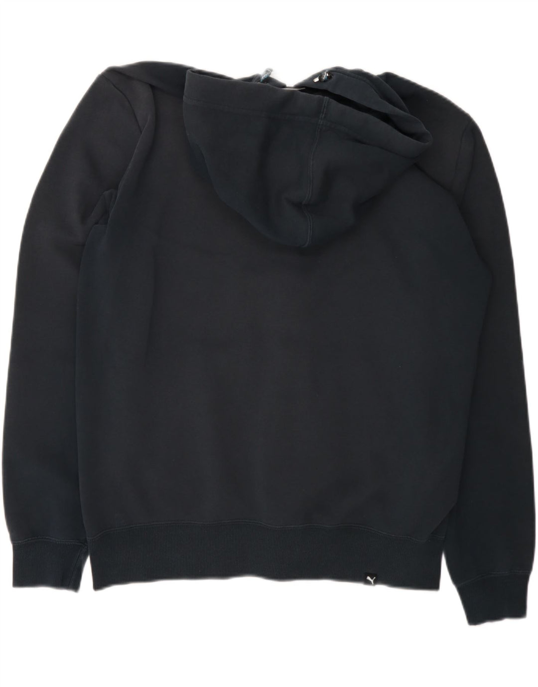 PUMA Mens Zip Hoodie Sweater Medium Black Vintage Puma and Second-Hand Puma from Messina Hembry 