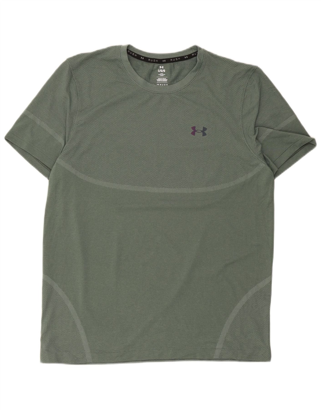 Under Armour Mens T-Shirt Top Large Green