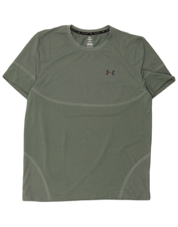 Under Armour Mens T-Shirt Top Large Green