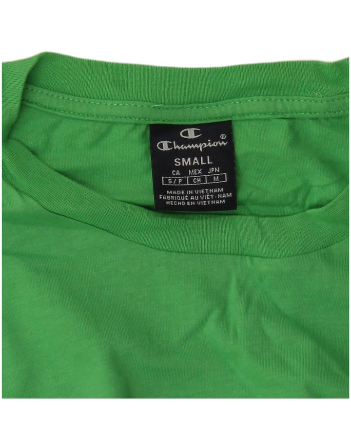 Champion Mens T-Shirt Top Small Green
