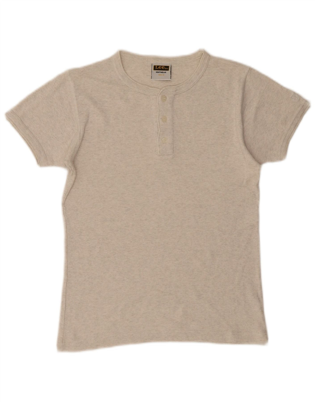 Lee Boys T-Shirt Top 6-7 Years Beige