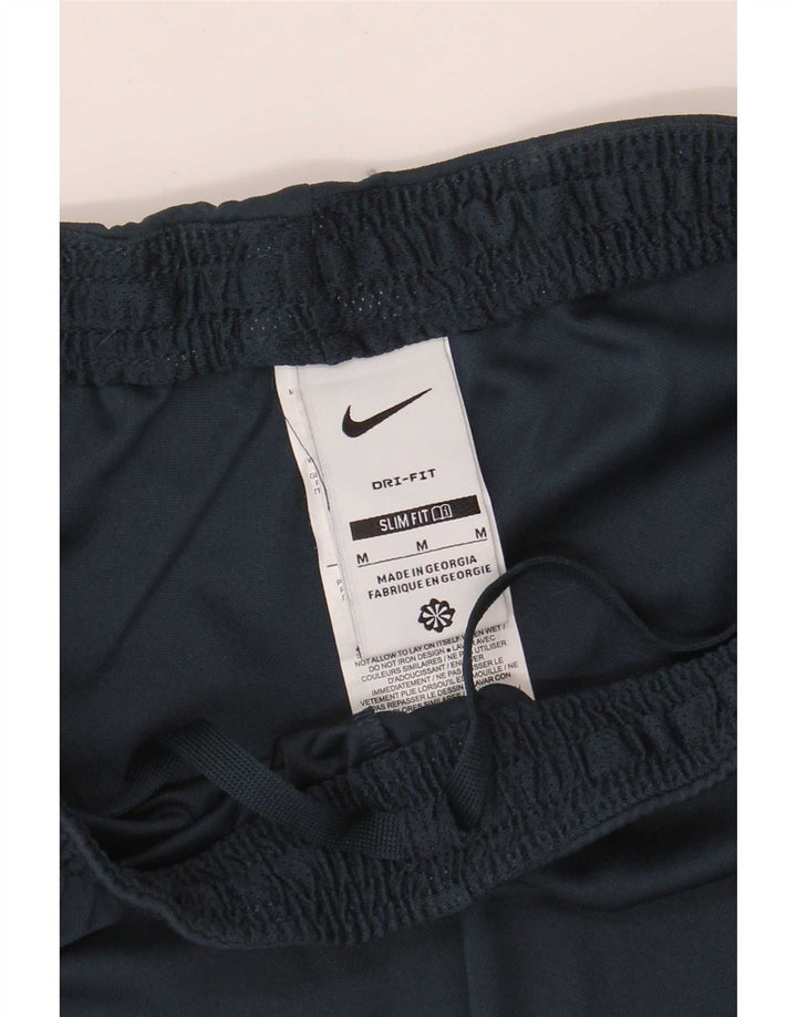 Nike Mens Dri Fit Slim Sport Shorts Medium Navy Blue Colourblock Polyester
