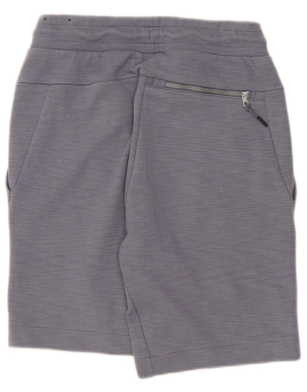 Nike Mens Sport Shorts Small Navy Blue Flecked Cotton